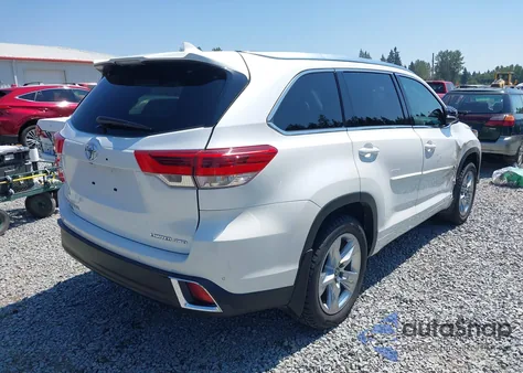 2018 Toyota Highlander Limited z USA, uszkodzony, nr VIN 5TDDZRFHXJS802630